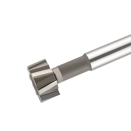 HSS T-Nut-Schaftfräser 10 12 16 20 30 32 mm Fräser for Metallfräsen T-Nut-Fräser(D20xH6) von EBGAZSPD