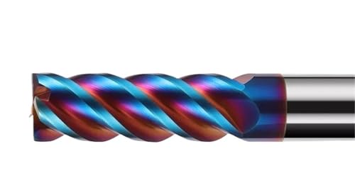 Hartmetall-Schaftfräser 1 2 3 4 5 6 8 10 12 14 16 18 20 mm 4 Flöten Fräser Schneiden von Eisenbearbeitungs-Schaftfräsern(2.5x7.5x4x50) von EBGAZSPD