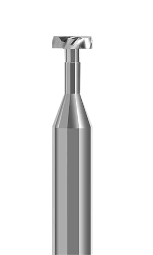 Hartmetall-T-Fräser, Wolframstahl-beschichteter Nutenfräser, integrierter T-Schaftfräser for Metall(For Steel,D4.0x5.0Hx1.5x4x50) von EBGAZSPD