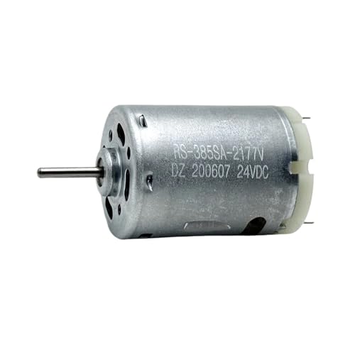 Hochgeschwindigkeits-385-Motor RS-385SA-2177 DC 12 V 18 V 24 V 20800 U/min Kohlebürste 28 mm Elektromotor DIY Haartrockner Heißluftpistole von EBGAZSPD