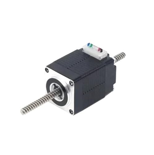 Hochpräziser Nema8/11/14/17/23 Linearer Schrittmotor mit nicht gefangener Gewindespindel, 2/2,4/4/8 mm Schub, 9–680 N(Khaki) von EBGAZSPD