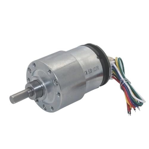 JGB37-520 6V 12V Elektrischer Mikro-DC-Getriebemotor DIY Smart Car Getriebemotor mit Encoder(Bracket Motor,6V 165RPM) von EBGAZSPD