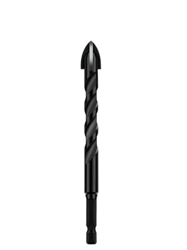 Kreuz-Sechskant-Bohrer-Set for Beton, Porzellan, Fliesen, Glas, Metall, professionelle Multifunktions-Bohrer-Set, Werkzeuge, Hartmetall-Bohrer(2pcs 10mm) von EBGAZSPD