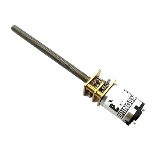 M4 55mm Gewindewelle DC-Getriebemotor 3V 6V 12V 2-4000rpm Elektrischer Schraubenreduzierer N20(30RPM_3V) von EBGAZSPD