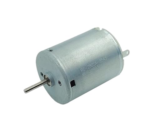 RC-280SA-3543 280 Motor DC 3 V 4,5 V 5 V 17500 U/min Hochgeschwindigkeits-Kohlebürstenmotor for Lüfter, Entsafter, Wasserpumpe, Beauty-Tool von EBGAZSPD