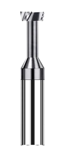 T-Nutfräser Wolframstahllegierungswerkzeuge Metallbearbeitung 2 mm 3 mm 4 mm 5 mm 6 mm 8 mm T-Typ-Schaftfräser(8X0.7XD8X50L) von EBGAZSPD