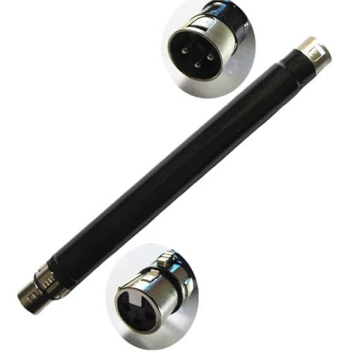25 cm elektrische Säbelwerkzeuge Vac-U-Lock Mechine Staubsauger Zubehör Adapter 3 XLR Verlängerungsstange DIY Verlängerungsrohr Persönliche Vakuum Maschine (25 cm Stahl) von EBIEFLY