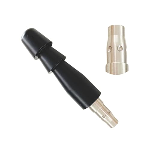 Pneumatisches Werkzeugzubehör, Anti-Dreh-Vakuum-U-Lock-Adapter, Saugnapf, verhindert Rotation, starker Sägenadapter (schwarz) von EBIEFLY