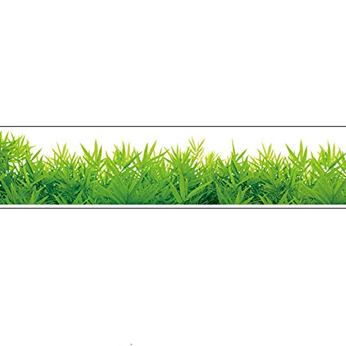 EBILUN 1 stücke Frisches Grünes Gras Wandaufkleber PVC Wasserdicht DIY Abnehmbare Aufkleber Wandbilder Wohnzimmer Schlafzimmer Dekoration von EBILUN