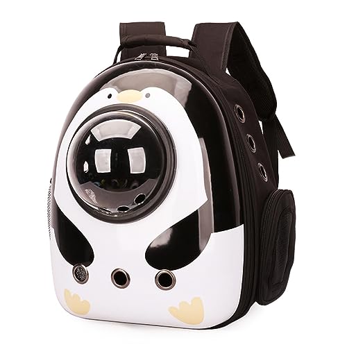 EBLIN Haustier-Rucksack, Pet Raum Kapsel Rucksack Tragbar Transportrucksack Transporttasche für Haustiere Reisen Atmungsaktive Rucksack für große Katzen Kleine Hunde (PE07#-2) von EBLIN