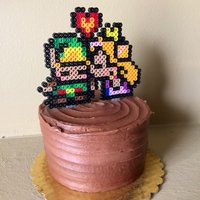 Legend Of Zelda Orakel Der Zeitalter Inspiriert 8 Bit Cake Topper Set von EBPerler