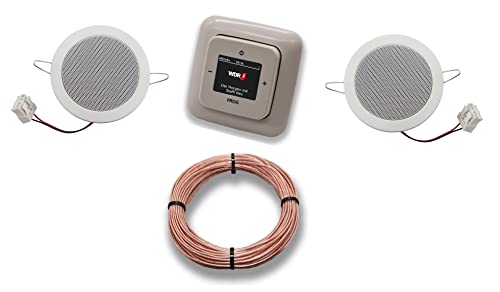 Busch Jäger DAB+ Unterputz Unterputzradio DAB PLUS RADIO 8215 U – 101 cremeweiß Komplett-Set DURO2000 + 2 x Deckenlautsprecher/Einbaulautsprecher + 20 Meter Lautsprecherkabel 2x0,75 mm² 8215U-101 Busch Jäger DAB+ Unterputz Unterputzradio DAB PLUS RADIO 8215 U – 101 cremeweiß Komplett-Set DURO2000 + 2 x Deckenlautsprecher/Einbaulautsprecher + 20 Meter Lautsprecherkabel 2x0,75 mm² 8215U-101 von EBROM