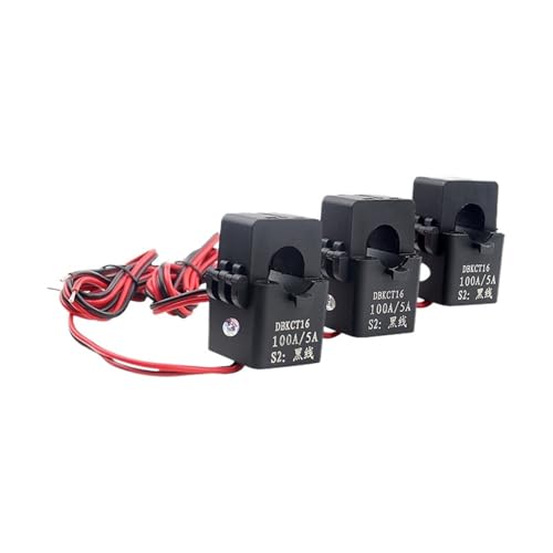 3PCS Split Core Current Transformer DBKCT16 AC Current Sensor Clamp On Current Transformer(100A 5A) von EBRSRMXTJ