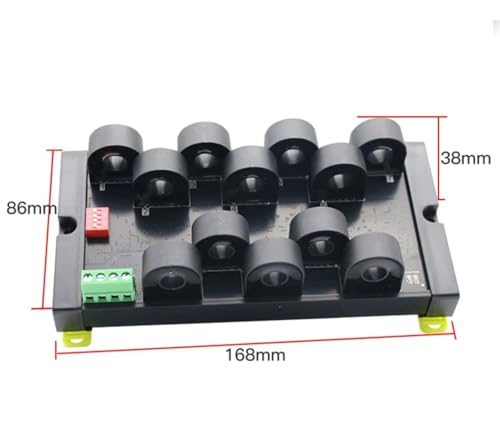 8-way AC current transmission detection module 0-50A isolated 485 Modbus communication current acquisition transformer(6) von EBRSRMXTJ
