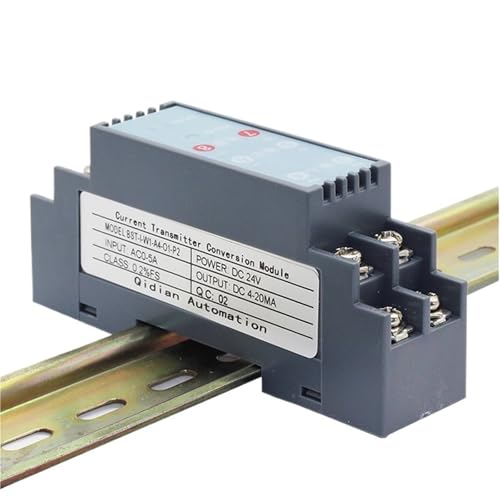 AC Current Transducer 0-1A 5A 10A to 4-20mA 0-10V Output Voltage Signal Converter(0-10VDC OUTPUT_DC24V) von EBRSRMXTJ