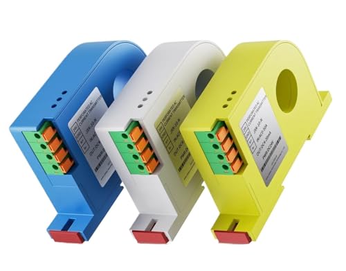 DC Current Sensor 15A 20A 50A 600A Current Transducer DC24V 4-20ma RS485 Hall Effect Current Transmitter(DC0-30A_DC24V_4-20MA) von EBRSRMXTJ