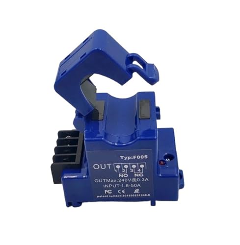F005 AC normally open and normally closed dual group current transformer induction relay dry contact switch signal rail von EBRSRMXTJ