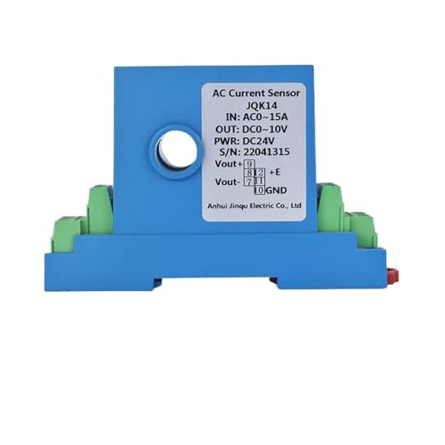 Hall Current Transformer ZA-K14 AC DC 5A 10A 20A 50A 150A Transmitter 4-20mA 0-10V Output Ampere Transducer Current Sensor(DC 0-150A_15MM_DC12V) von EBRSRMXTJ