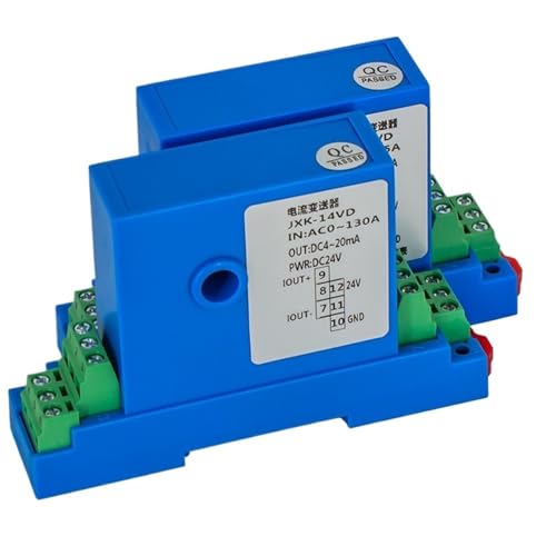 JXK-14 Hall Current Sensor AC/DC 0-150A AC Current Transducer 4-20mA 0-10V Hall Effect Current Transmitter(0-20mA output,AC0-80A) von EBRSRMXTJ