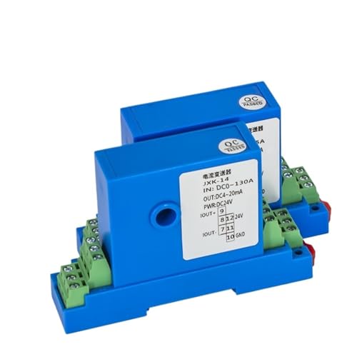 JXK-14 Hall DC Current Sensor Transmitter Output 4-20mA 0-5V Analog Signal 0-150A Input 12mm 15mm Hole Current Transformer(DC0-30A,DC12V) von EBRSRMXTJ