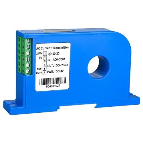 Small Current Transducer 0-100A 0-200A 0-300A Current Transmitter 4-20mA 0-10V 0-5V RS485 AC DC Hall Current Sensor Converter(DC 0-50A,OUTPUT 0-10V_DC24V) von EBRSRMXTJ