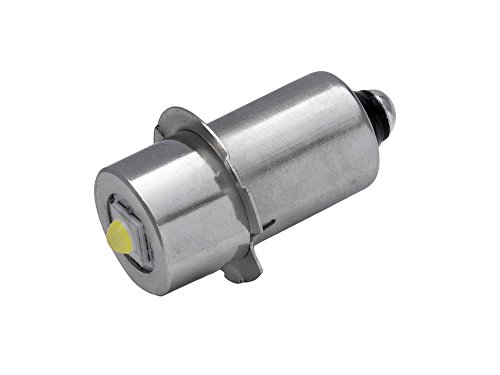 EBS-SYSTART GmbH TorchLED13-HP - Super helle 3 Watt LED-Ersatzbirne für Taschenlampen | Sockel EP13.5S | 1,5-9 Volt von EBS-SYSTART GmbH