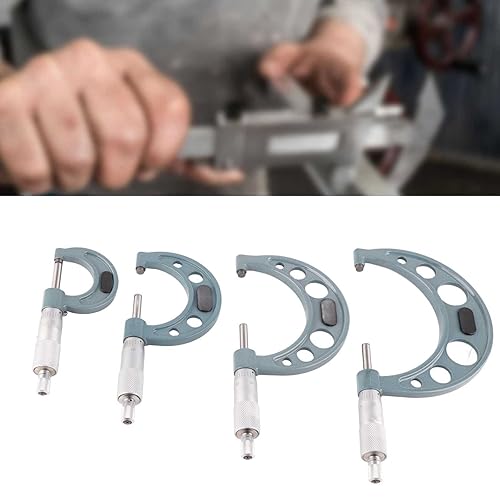 4PCS Hohe Genauigkeit Imperial Meter Außendurchmesser Urement Werkzeugset mit WRE- und C -Skala von EBTOOLS