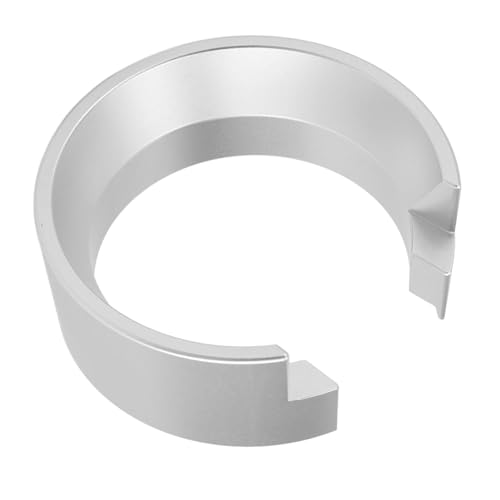 58 Mm Aluminiumkaffee Dosierungstrichter - Mess- und Einfach zu Portafilter für zu Hause oder Im Büro (SILVER) von EBTOOLS
