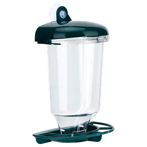 Automatischer Gewinnvogelfutterleiter mit Saugnapfbecher - Aufwand Outdoor -Fütterungslösung von EBTOOLS