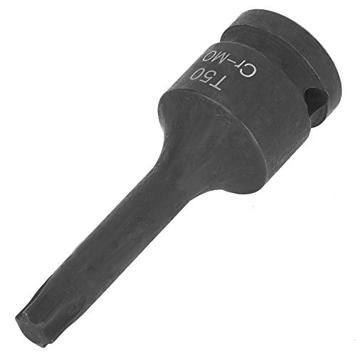 EBTOOLS /2 "Molybdän Stahlbuchseadapter T50 -Stern -Kopfantrieb Bit für Impact Schraubenschlüssel & Auto Reparaturwerkzeuge (T50) von EBTOOLS