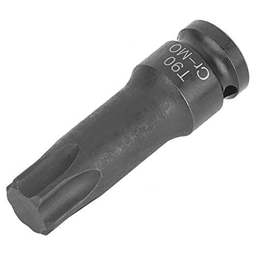 EBTOOLS /2 "Molybdän Stahlbuchseadapter T50 -Stern -Kopfantrieb Bit für Impact Schraubenschlüssel & Auto Reparaturwerkzeuge (T90) von EBTOOLS