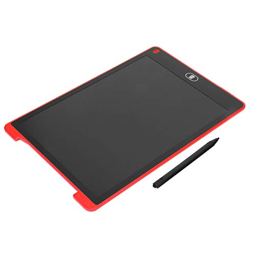 EBTOOLS 12 -Zoll -LCD Schreibplatine Tablet für Tragbares Zeichenkissen mit Löschfunktion, Lernen (Rot) von EBTOOLS