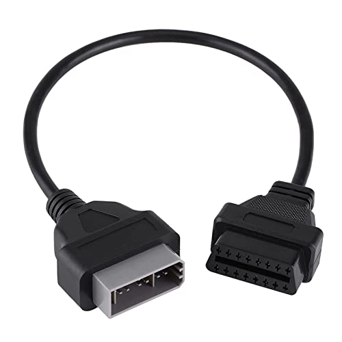 EBTOOLS 14 Pin auf 16 Pin OBD2 Adapter Stecker Diagnosekabel für Nissan 14 Pin OBD1 Adapter für Nissan 14 Pin auf 16 Pin OBD2 Verlängerungskabel von EBTOOLS