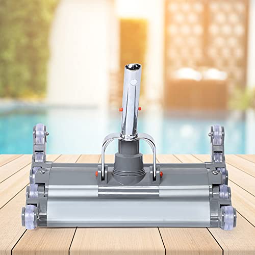 EBTOOLS 14in Aluminiumlegierungspool-Staubsaugerkopf mit Rollen Zur Effizienten Entfernung und 360-Grad EBTOOLS 14in Aluminiumlegierungspool-Staubsaugerkopf mit Rollen Zur Effizienten Entfernung und 360-Grad von EBTOOLS