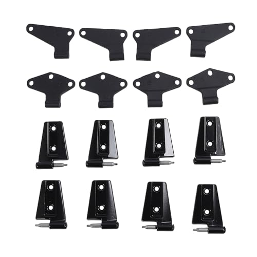 EBTOOLS 16pcs 4 Türscharnier-Montage-Kit mit Schrauben für JK JKU Unbegrenzte Rubicon Sahara 2007-2018 Türscharniere EBTOOLS 16pcs 4 Türscharnier-Montage-Kit mit Schrauben für JK JKU Unbegrenzte Rubicon Sahara 2007-2018 Türscharniere von EBTOOLS