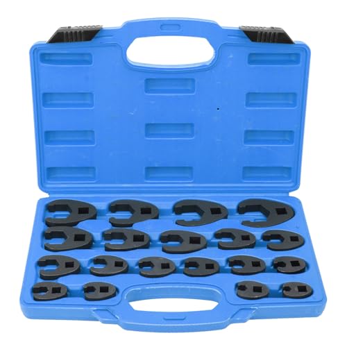 EBTOOLS 19-teiliger Crows Fußschlüsselset in Toolbox-CRMO-Stahl für Enge Räume EBTOOLS 19-teiliger Crows Fußschlüsselset in Toolbox-CRMO-Stahl für Enge Räume von EBTOOLS