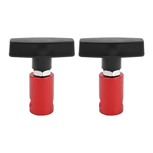 EBTOOLS 2PCS Hood Support Clamp für Car & Blinkeback - Einfach Installation Struthalter Retainer Tool in (Rot) von EBTOOLS