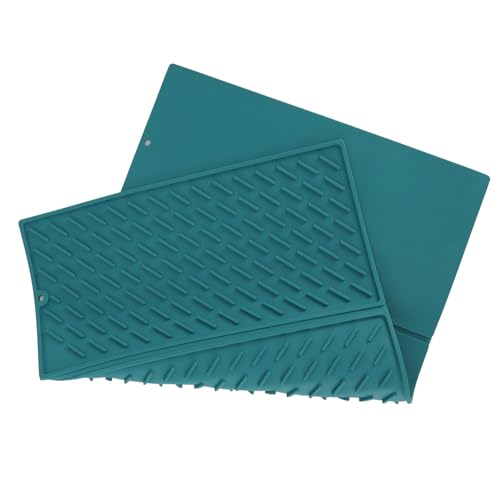 EBTOOLS 3 -fache Silikontrocknungsmatte - Schnelle Trocknung und Wiederverwendbar (GREEN) von EBTOOLS