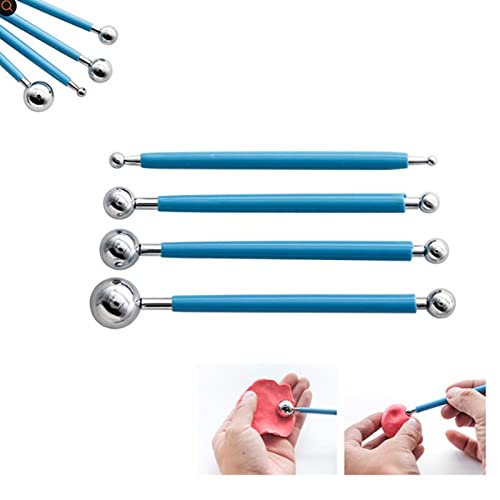 EBTOOLS 32-teiliges Tools für Anfänger-multifunktionales Keramik-Ton-Crafting-Werkzeug mit Ergonomischem Design und Doppelköpfig EBTOOLS 32-teiliges Tools für Anfänger-multifunktionales Keramik-Ton-Crafting-Werkzeug mit Ergonomischem Design und Doppelköpfig von EBTOOLS