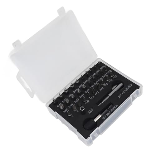 EBTOOLS 33 Stcs Hochgeschwindigkeitsstahlschraubenextraktor-Set für Beschädigte, Abgestellte oder Rostige Schrauben und Muttern mit Einfachem Lagergehäuse Ausgelegt EBTOOLS 33 Stcs Hochgeschwindigkeitsstahlschraubenextraktor-Set für Beschädigte, Abgestellte oder Rostige Schrauben und Muttern mit Einfachem Lagergehäuse Ausgelegt von EBTOOLS