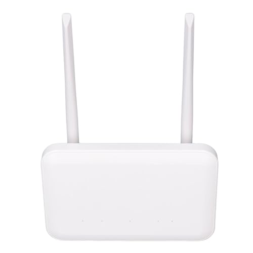 EBTOOLS 4G LTE -Router mit 300 -Mbit/S Geschwindigkeit, 4000 mAh wiederaufladbarer Akku, Entriegelt mit SIM Slot und 4 Antennen Tragbarer Hochgeschwindigkeits Internetzugang (EU-Stecker) von EBTOOLS