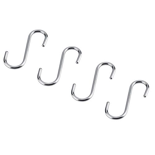 EBTOOLS 4PCS Duty S-förmige Edelstahlhaken-Badezimmer Küchenmantel Kleidung mit Stilvollem Design EBTOOLS 4PCS Duty S-förmige Edelstahlhaken-Badezimmer Küchenmantel Kleidung mit Stilvollem Design von EBTOOLS