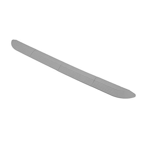 EBTOOLS 4pcs Gummi -Tür -Schwellenschwellenstreifen für Rollstühle, Kehrer und Roller Nicht Rutsch, Montage, Grau (GREY) von EBTOOLS