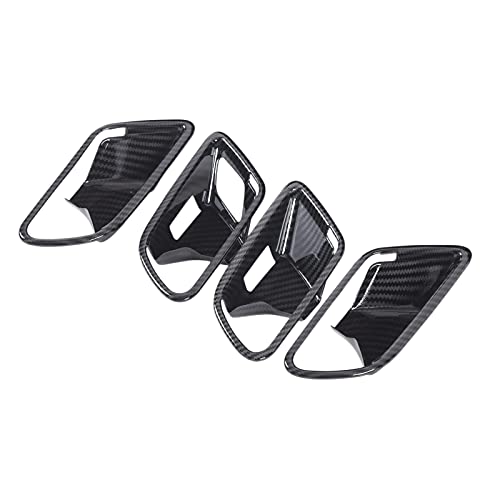 EBTOOLS 4pcs Kohlefaser-Türgriffe für A-Klasse W177 Cla C118, Hochwertiger ABS-Ersatz EBTOOLS 4pcs Kohlefaser-Türgriffe für A-Klasse W177 Cla C118, Hochwertiger ABS-Ersatz von EBTOOLS