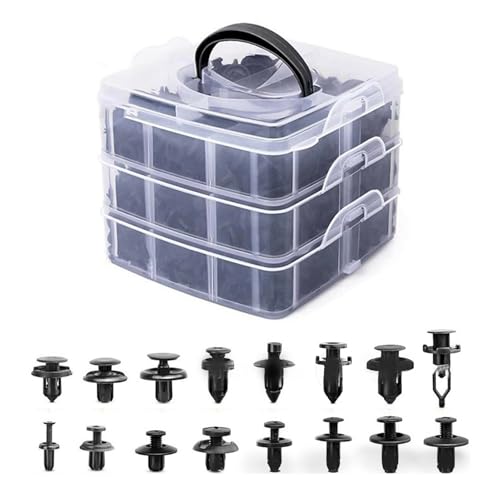 EBTOOLS 620 PCS Stoßfänger -Retainer -Clips Kit mit Entfernungstool und Speicherbox Zur Automatischen Trimmreparatur und wartung EBTOOLS 620 PCS Stoßfänger -Retainer -Clips Kit mit Entfernungstool und Speicherbox Zur Automatischen Trimmreparatur und wartung von EBTOOLS