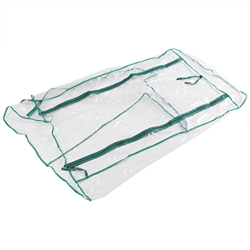 EBTOOLS 69 X 49 X 160 cm PVC-Garten Gewächshaus für Blumenpflanzen-Wetter, Easy-Move, Ideal für Gartenarbeit Im Freien von EBTOOLS