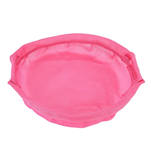 EBTOOLS Abnehmbare Katzenhängematte mit Atmungsaktivem Netz für Kleine Haustiere, Waschbares Hängendes Betthaus - Grau (PINK) von EBTOOLS