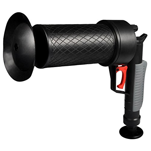 EBTOOLS- Air Power Abfluss-Blaster, WC-Saugglocke, Hochdruck-Luftablasspumpe, Öffner, Reinigungspumpe für Bad, Toiletten, Küche, Badezimmer, Dusche, verstopfte Rohre Badewanne von EBTOOLS