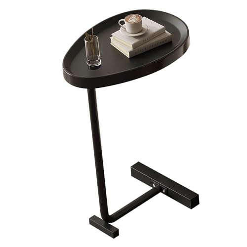 EBTOOLS C -Formed Side Table Moderne Eierdesign Couchtisch für Wohnzimmer oder Nacht (Black) von EBTOOLS
