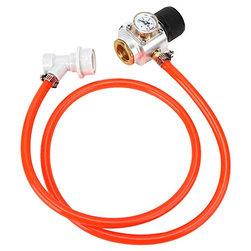 EBTOOLS CO2 -Gasregler Tragbar mit Druckmesser und Schloss für Homebrew - Kompaktes Aluminiumdesign EBTOOLS CO2 -Gasregler Tragbar mit Druckmesser und Schloss für Homebrew - Kompaktes Aluminiumdesign von EBTOOLS